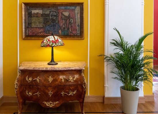 Мэр Москвы С. Собянин осмотрел итоги реставрации здания посольства Бразилии в Москве