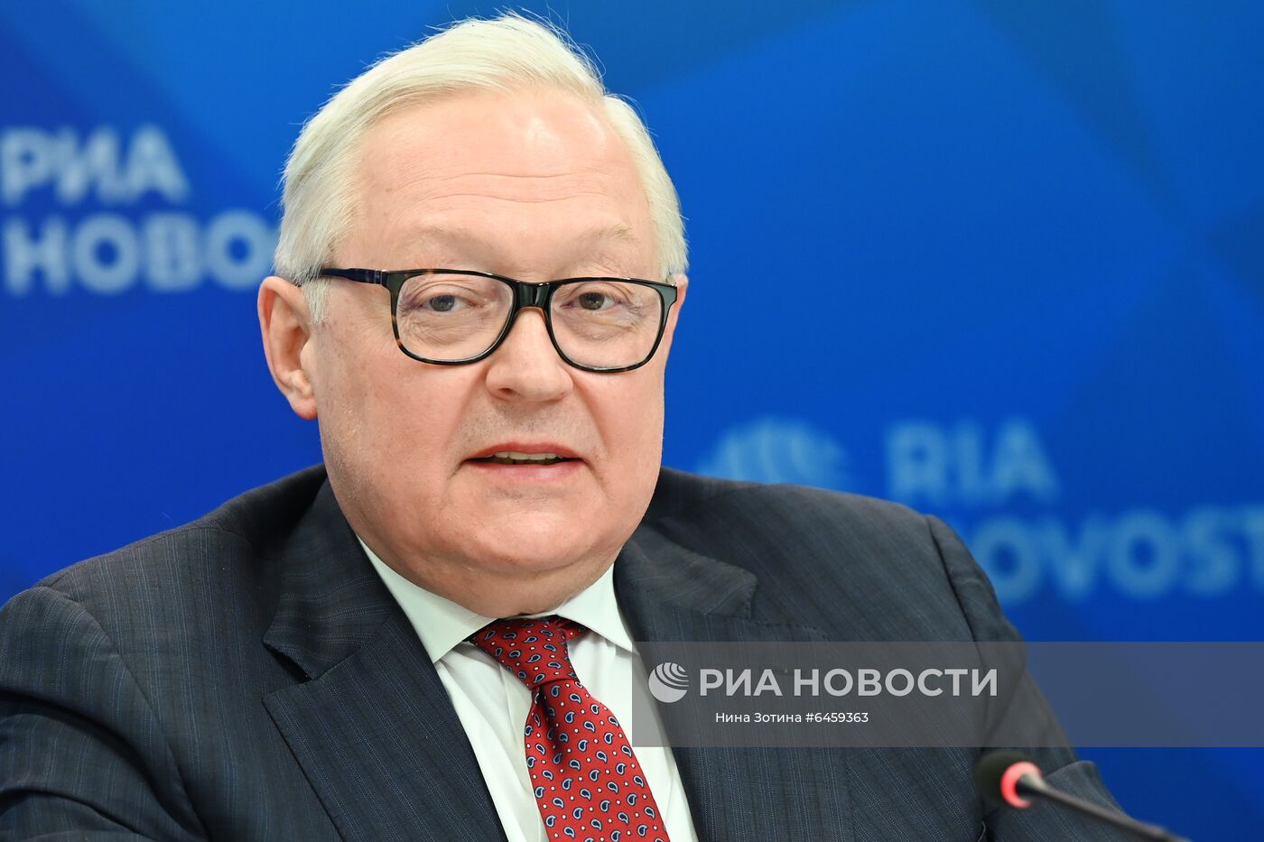 Брифинг заместителя министра иностранных дел Российской Федерации С. Рябкова
