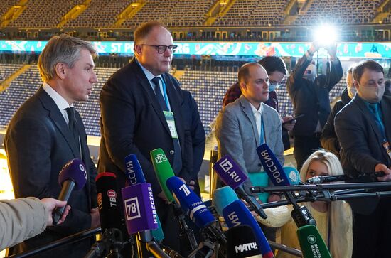 Визит делегации УЕФА в Санкт-Петербург