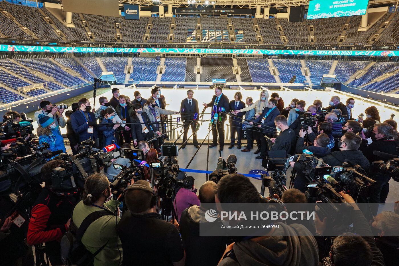 Визит делегации УЕФА в Санкт-Петербург