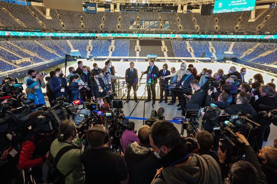 Визит делегации УЕФА в Санкт-Петербург