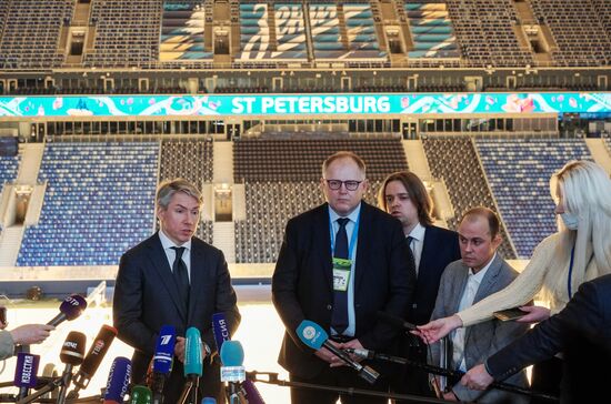 Визит делегации УЕФА в Санкт-Петербург