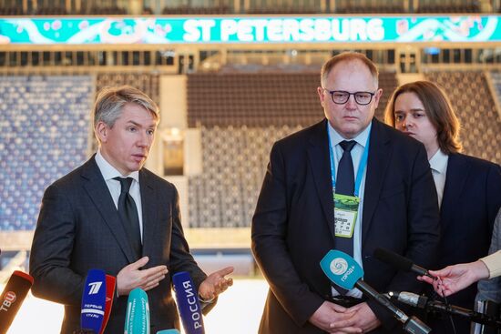 Визит делегации УЕФА в Санкт-Петербург