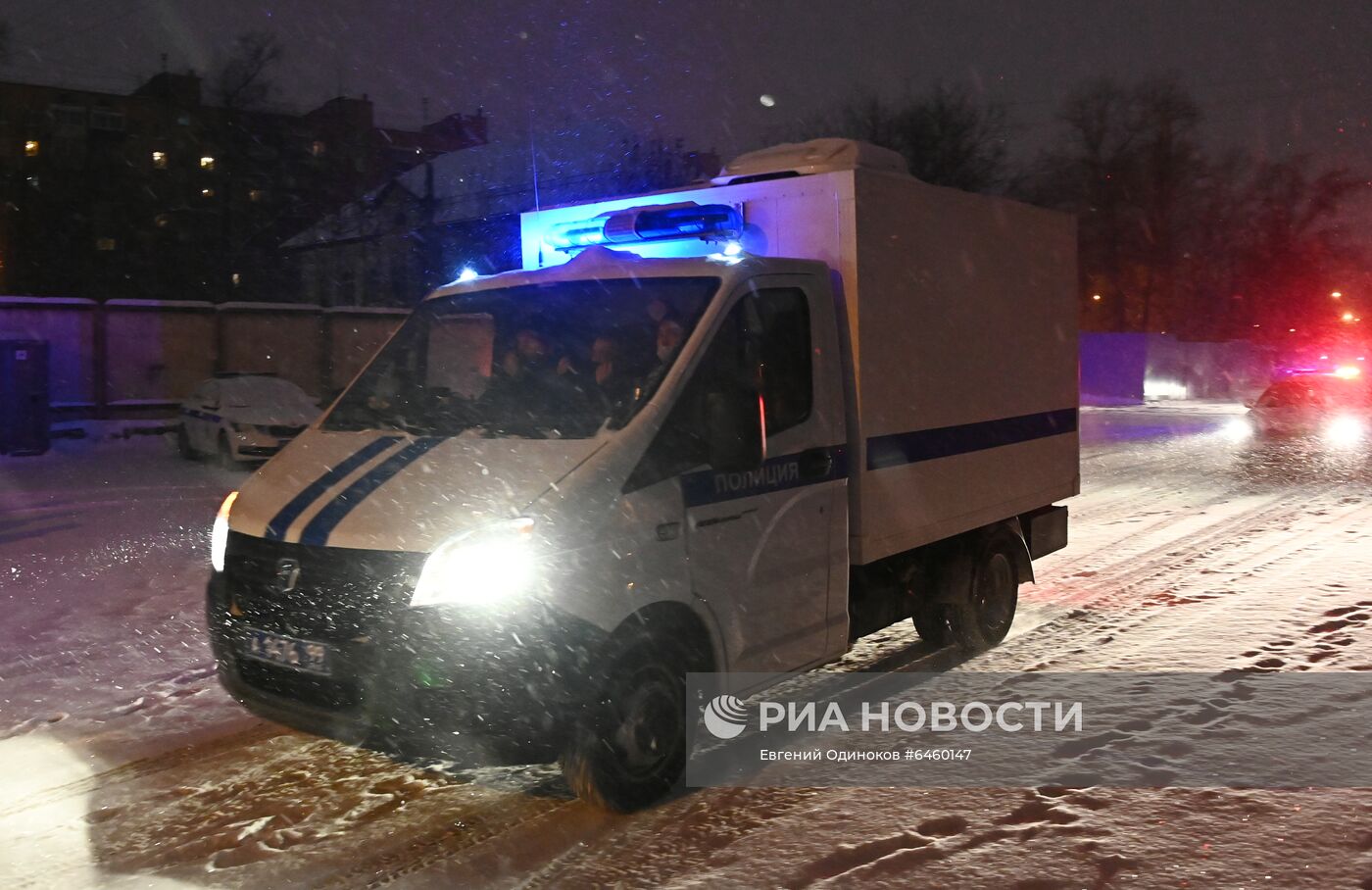 Заседание суда по делу А. Навального, обвиняемого в клевете в отношении ветерана