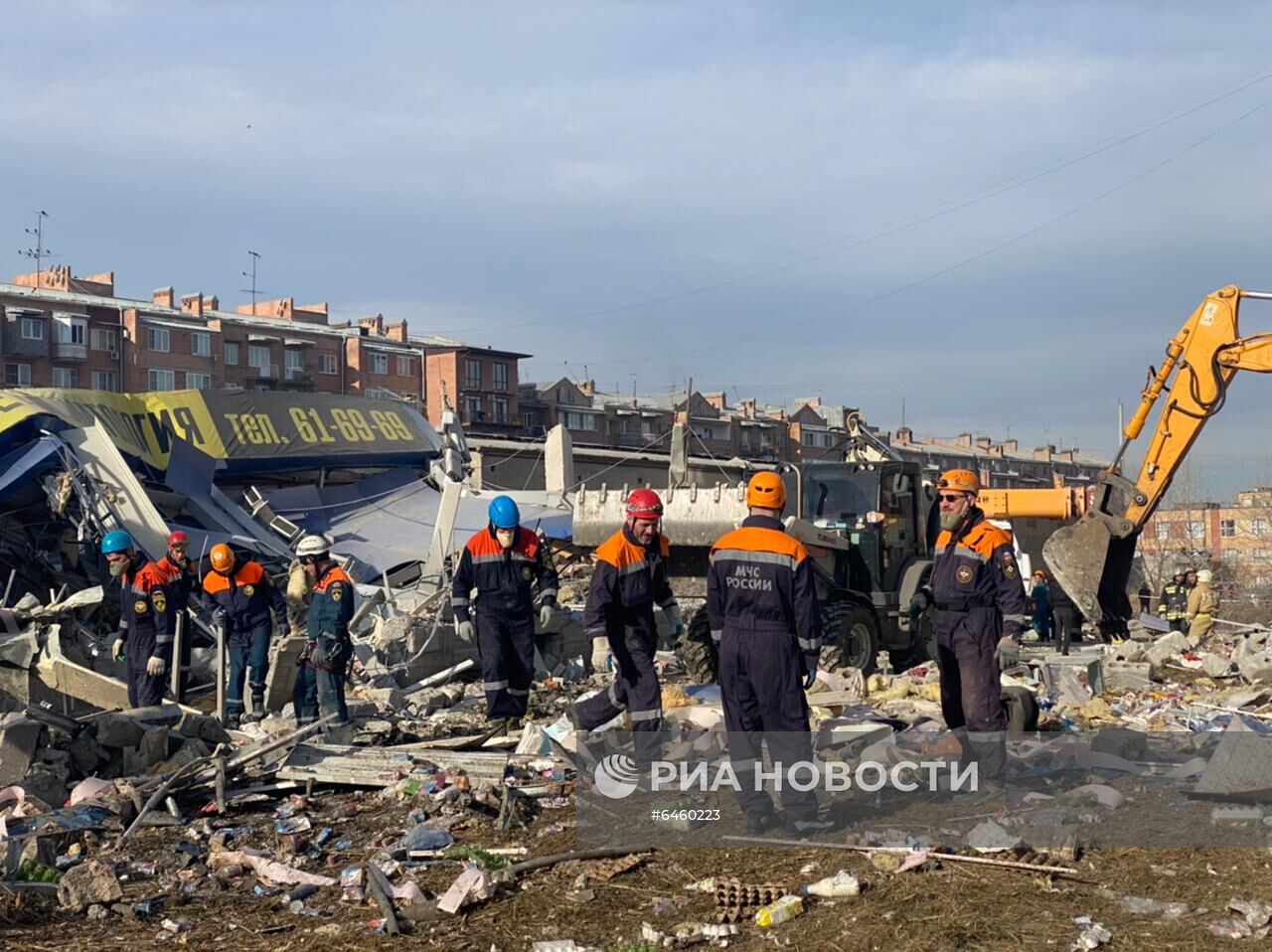 Взрыв в супермаркете во Владикавказе