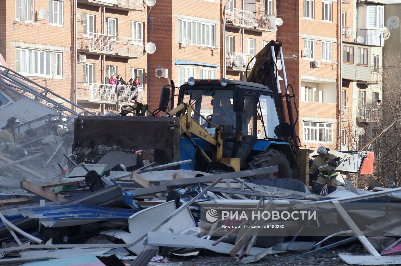 Взрыв в супермаркете во Владикавказе