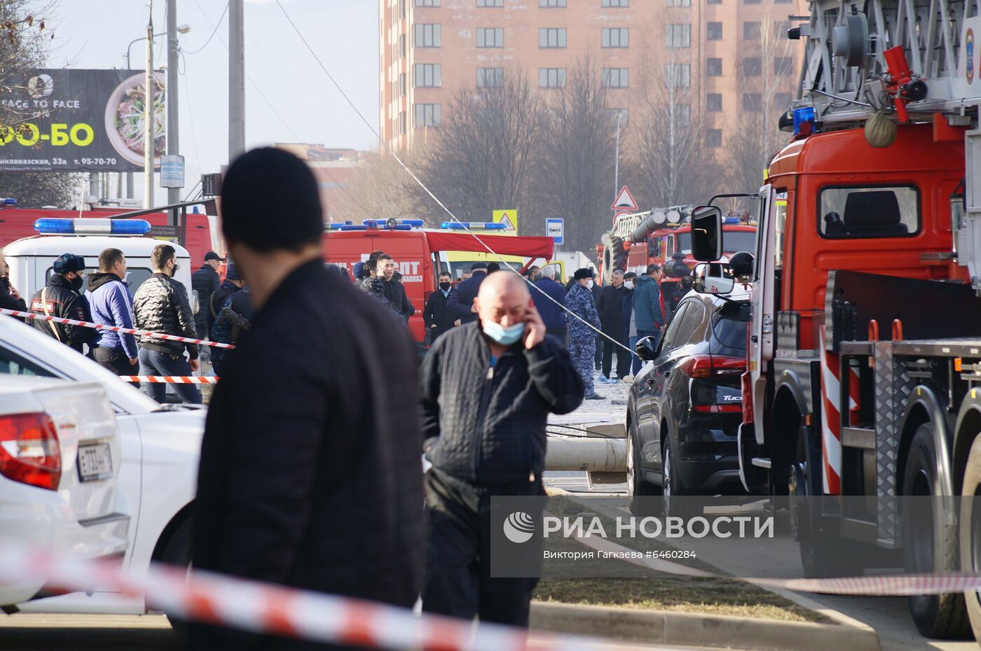 Взрыв в супермаркете во Владикавказе