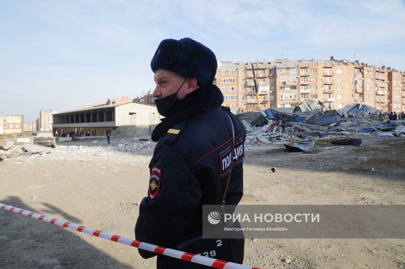 Взрыв в супермаркете во Владикавказе