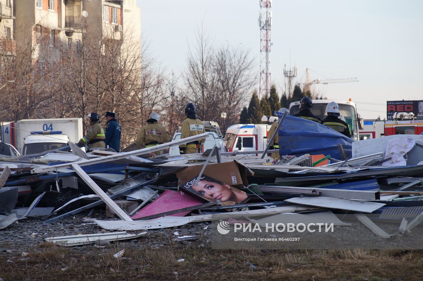 Взрыв в супермаркете во Владикавказе