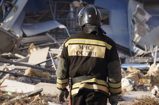 Взрыв в супермаркете во Владикавказе