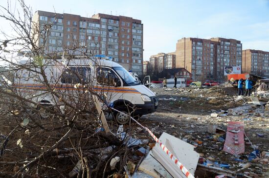 Взрыв в супермаркете во Владикавказе