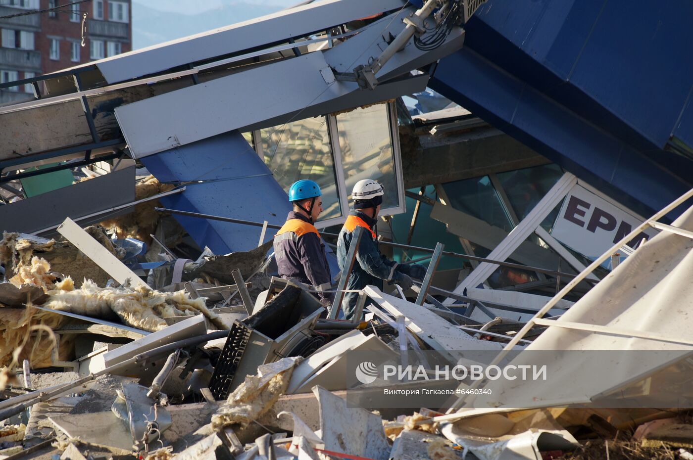 Взрыв в супермаркете во Владикавказе