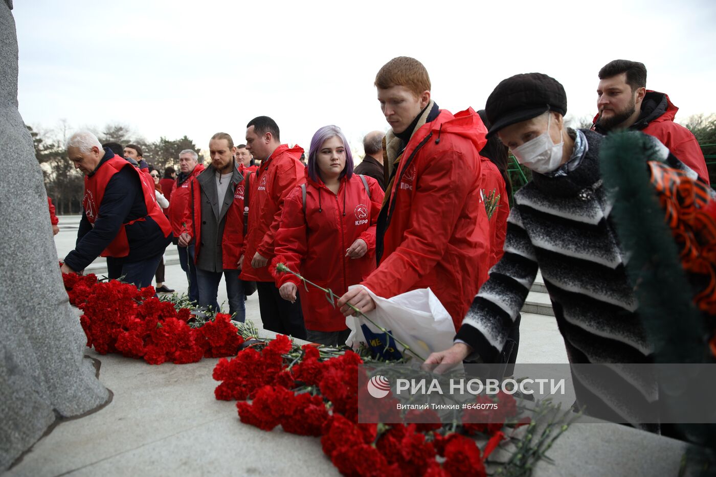 Празднование 78-летия освобождения Краснодара от фашистов