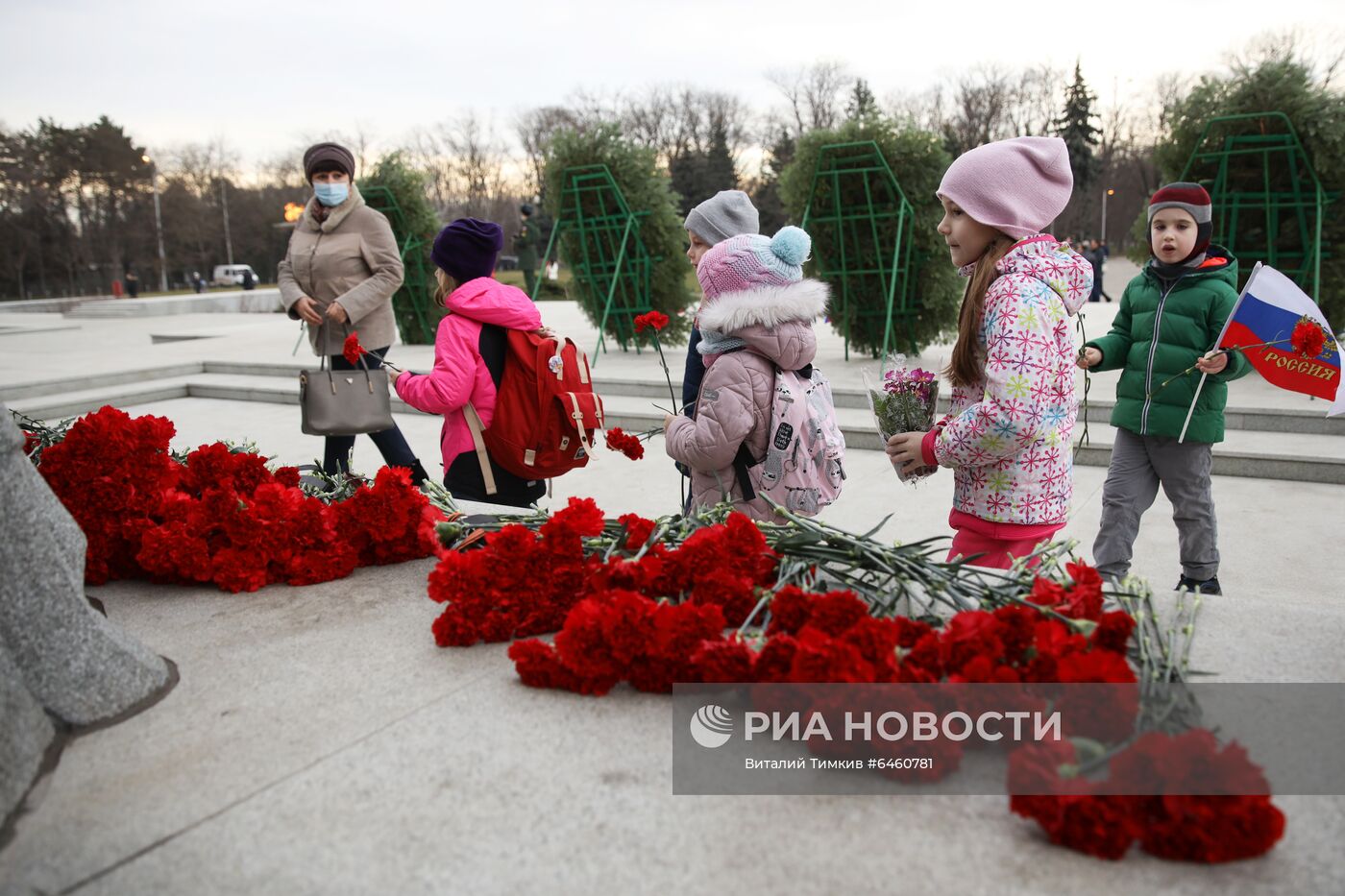 Празднование 78-летия освобождения Краснодара от фашистов