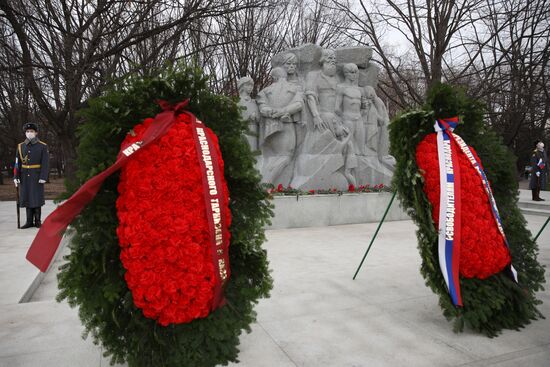 Празднование 78-летия освобождения Краснодара от фашистов