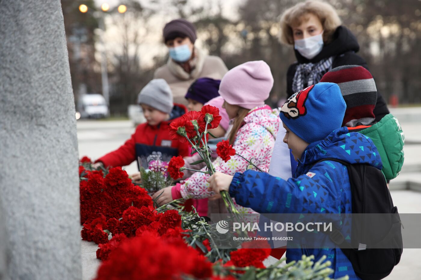 Празднование 78-летия освобождения Краснодара от фашистов