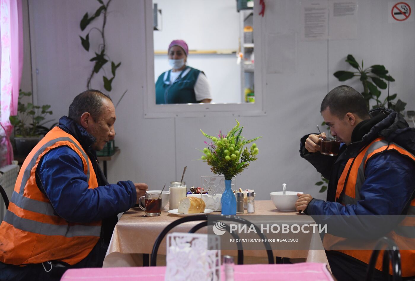 Снегопад в Москве