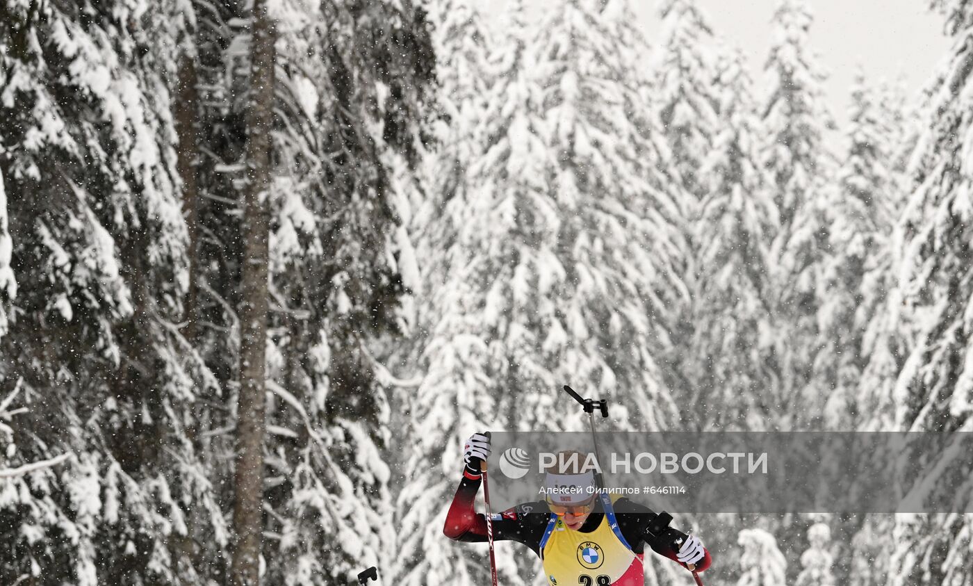 Биатлон. Чемпионат мира. Мужчины. Спринт