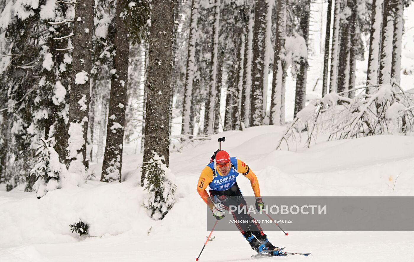 Биатлон. Чемпионат мира. Мужчины. Спринт