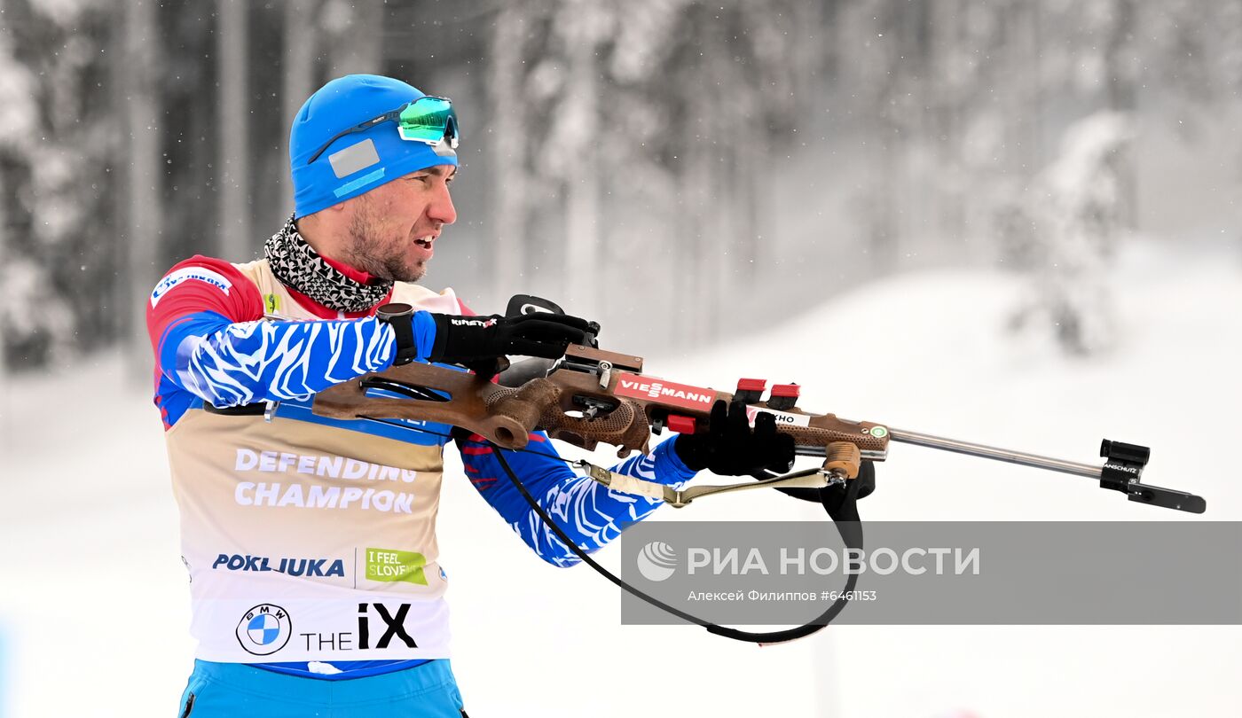 Биатлон. Чемпионат мира. Мужчины. Спринт