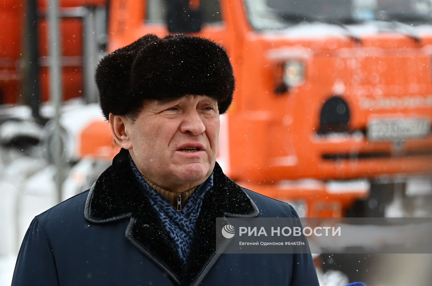 Снегопад в Москве