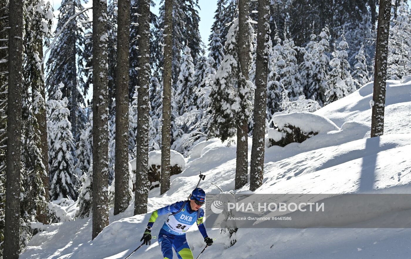 Биатлон. Чемпионат мира. Женщины. Спринт