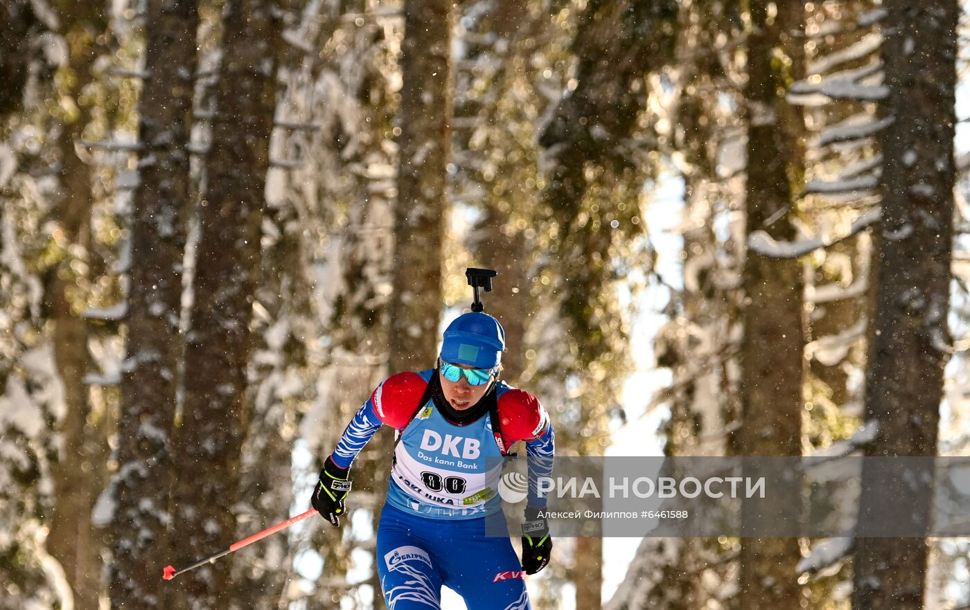 Биатлон. Чемпионат мира. Женщины. Спринт