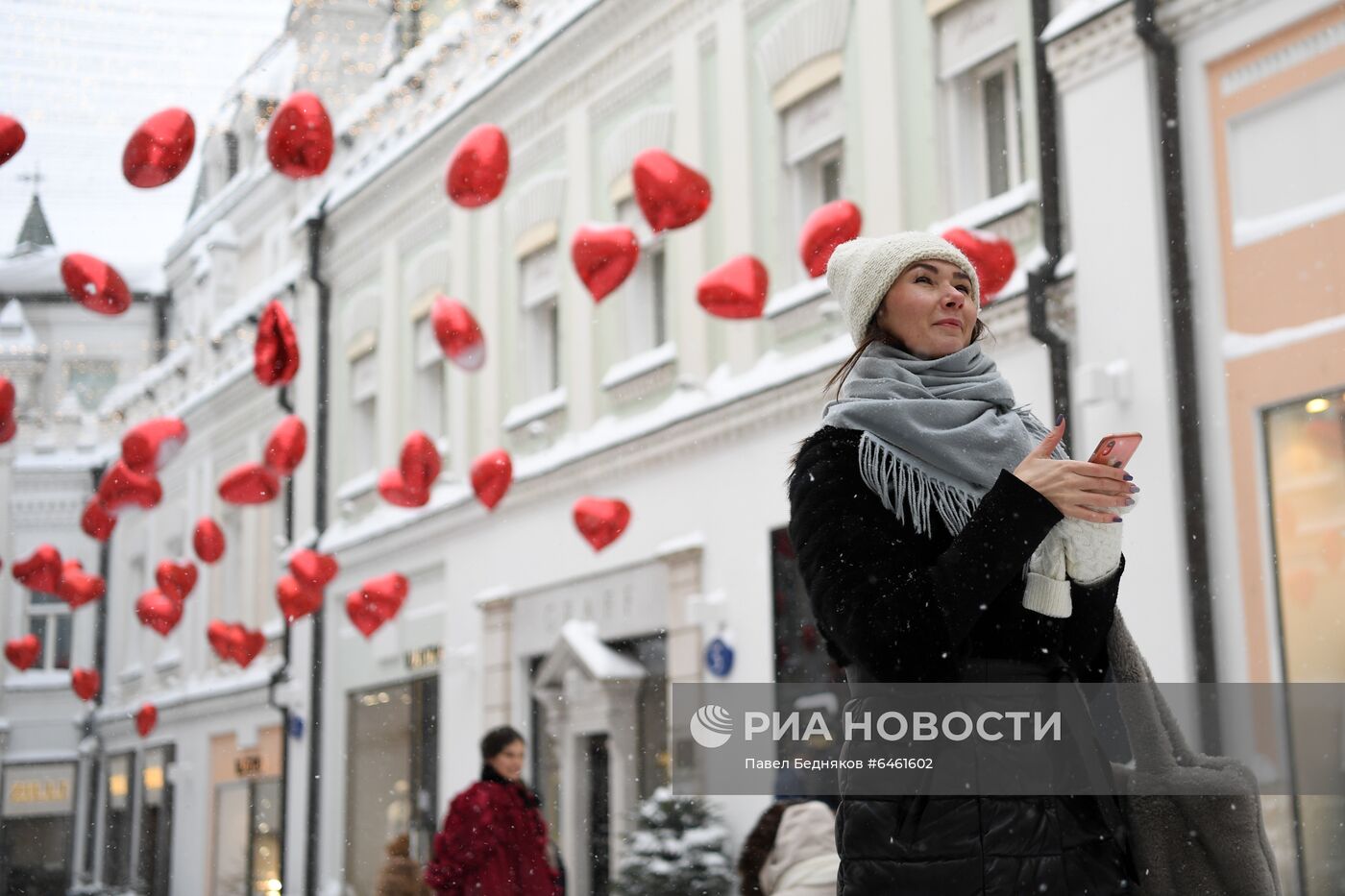 Снегопад в Москве