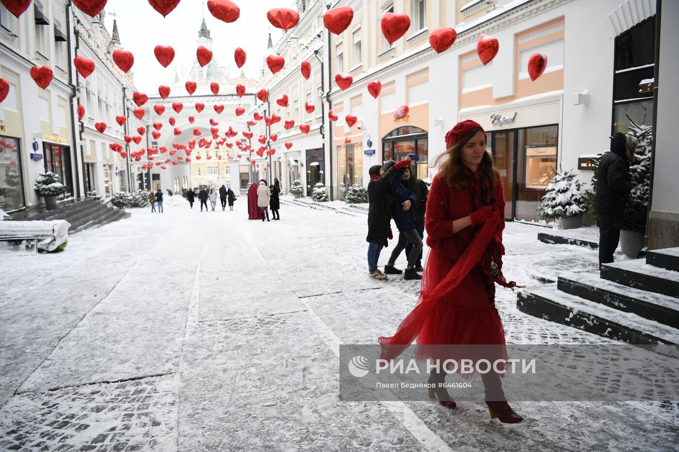 Снегопад в Москве