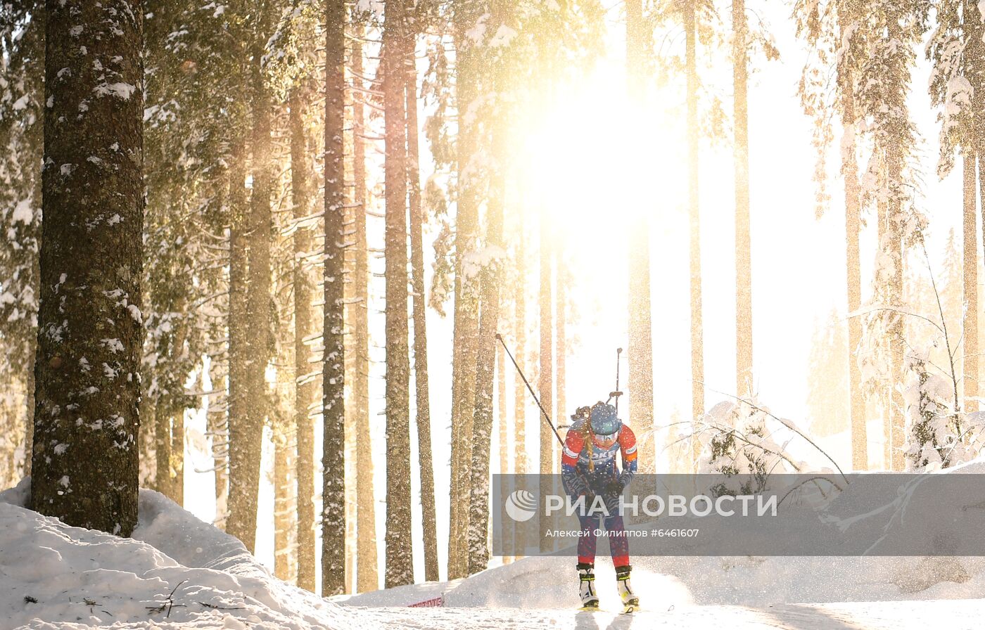 Биатлон. Чемпионат мира. Женщины. Спринт