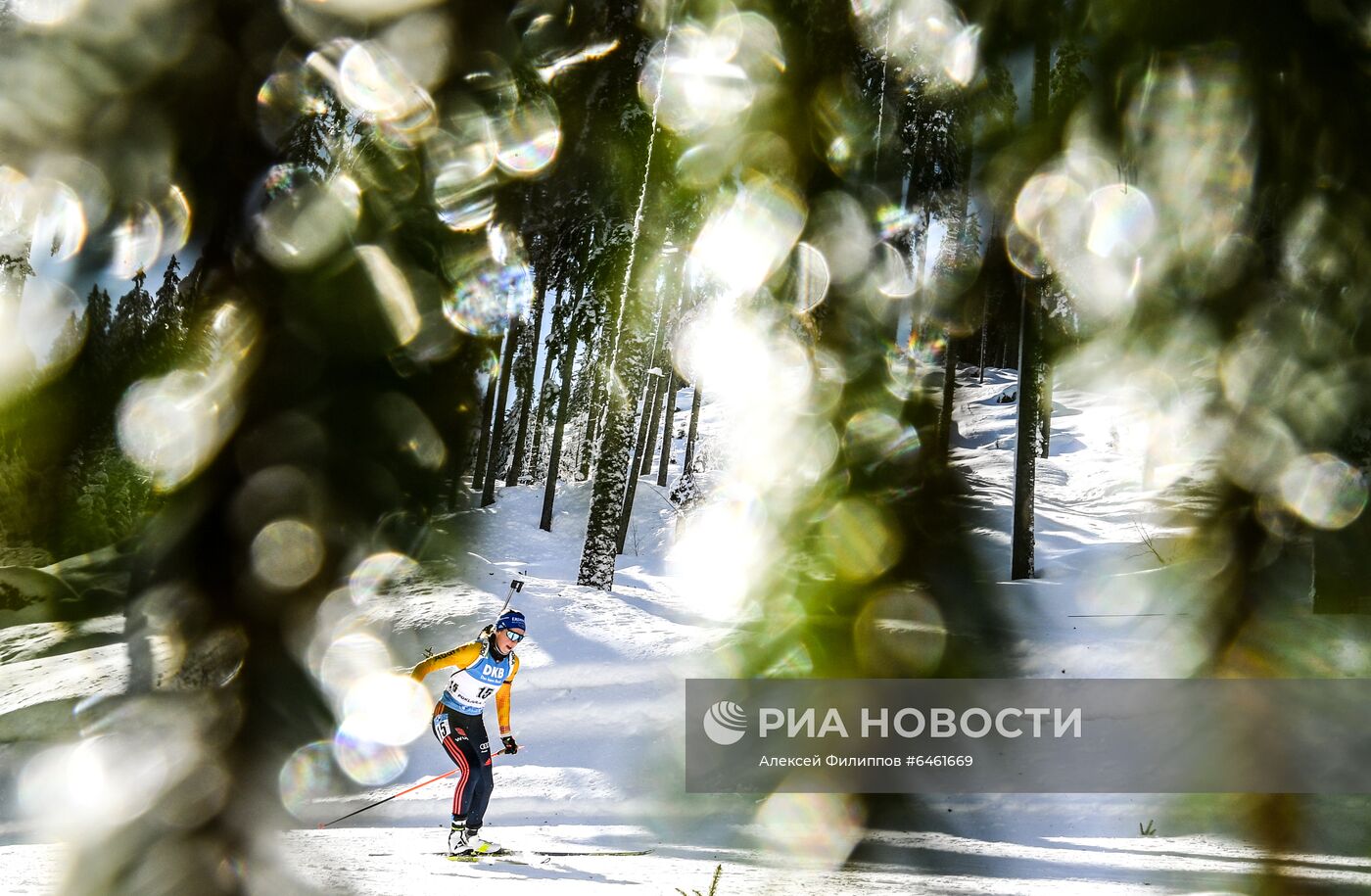 Биатлон. Чемпионат мира. Женщины. Спринт
