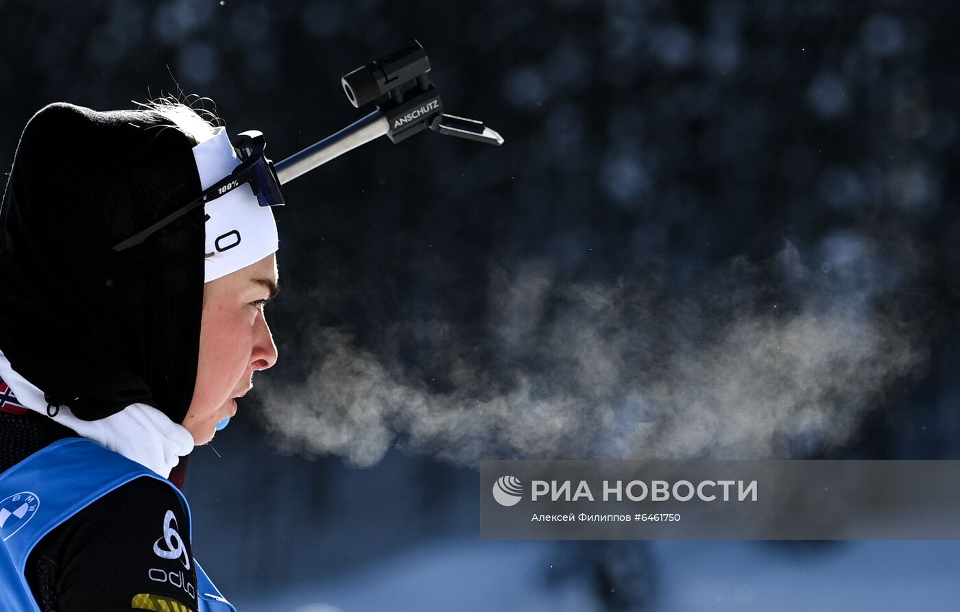 Биатлон. Чемпионат мира. Женщины. Спринт