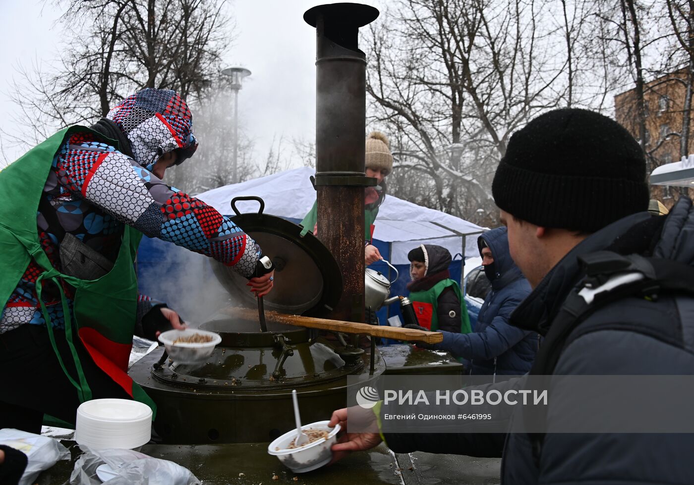 Снегопад в Москве