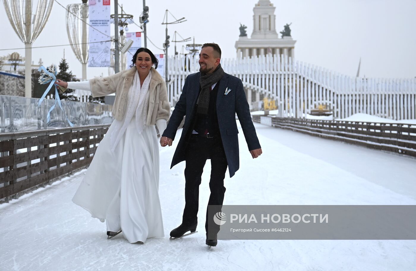 Празднование Дня всех влюбленных в Москве