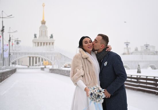 Празднование Дня всех влюбленных в Москве