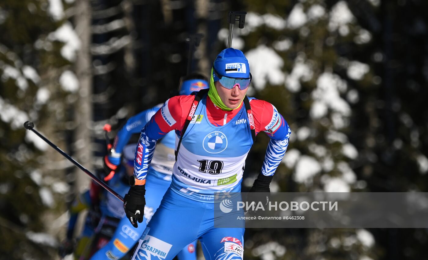 Биатлон. Чемпионат мира. Женщины. Гонка преследования