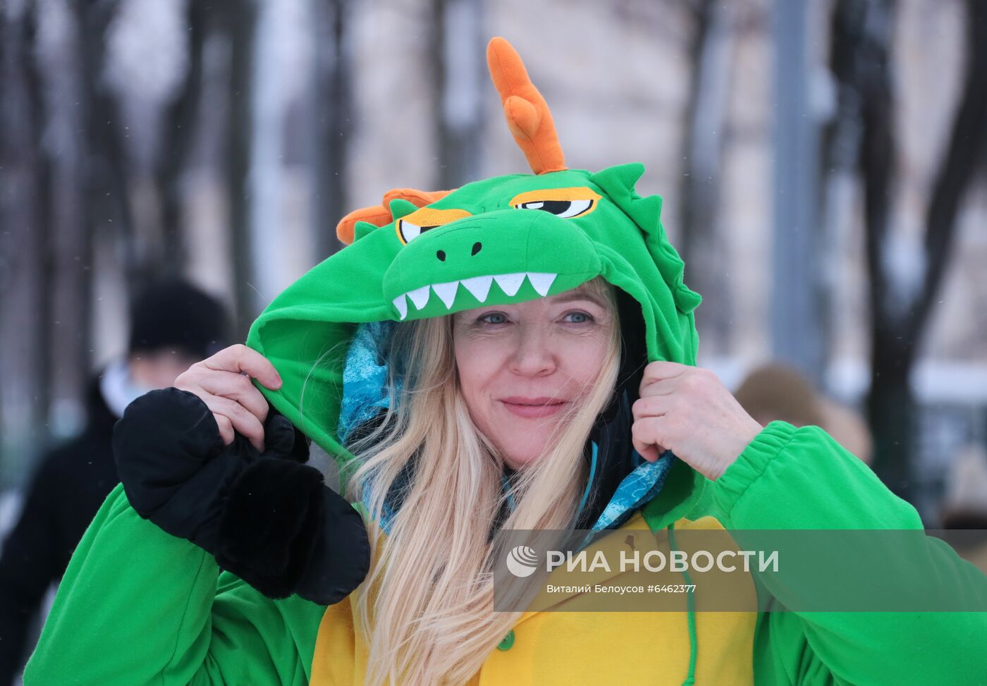 Празднование Дня всех влюбленных в Москве