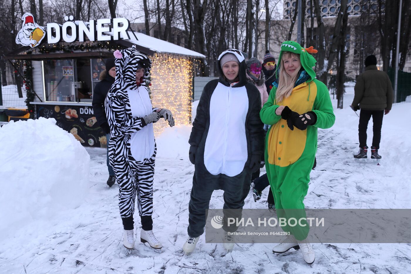 Празднование Дня всех влюбленных в Москве