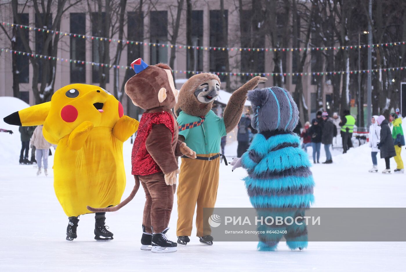 Празднование Дня всех влюбленных в Москве