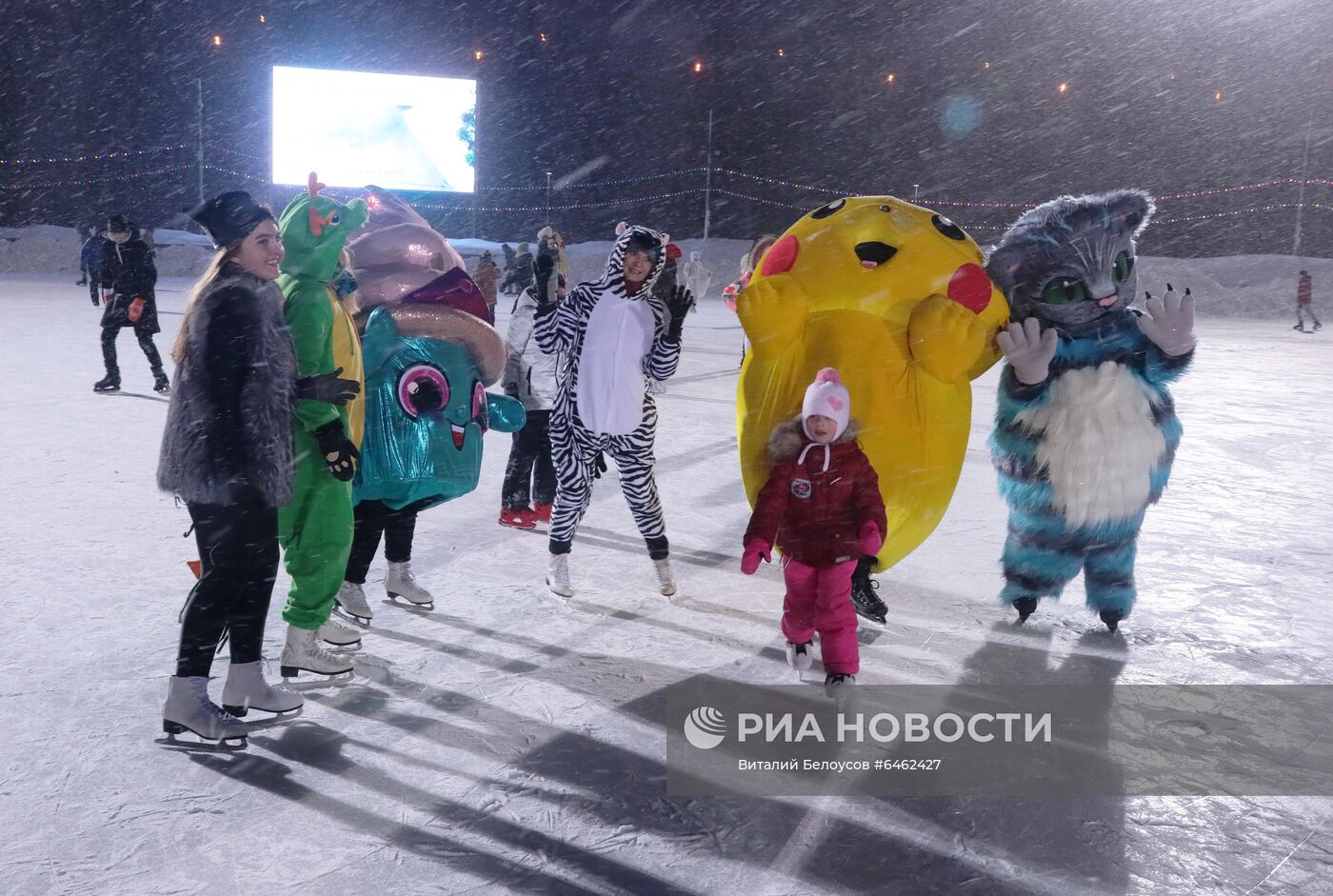 Празднование Дня всех влюбленных в Москве