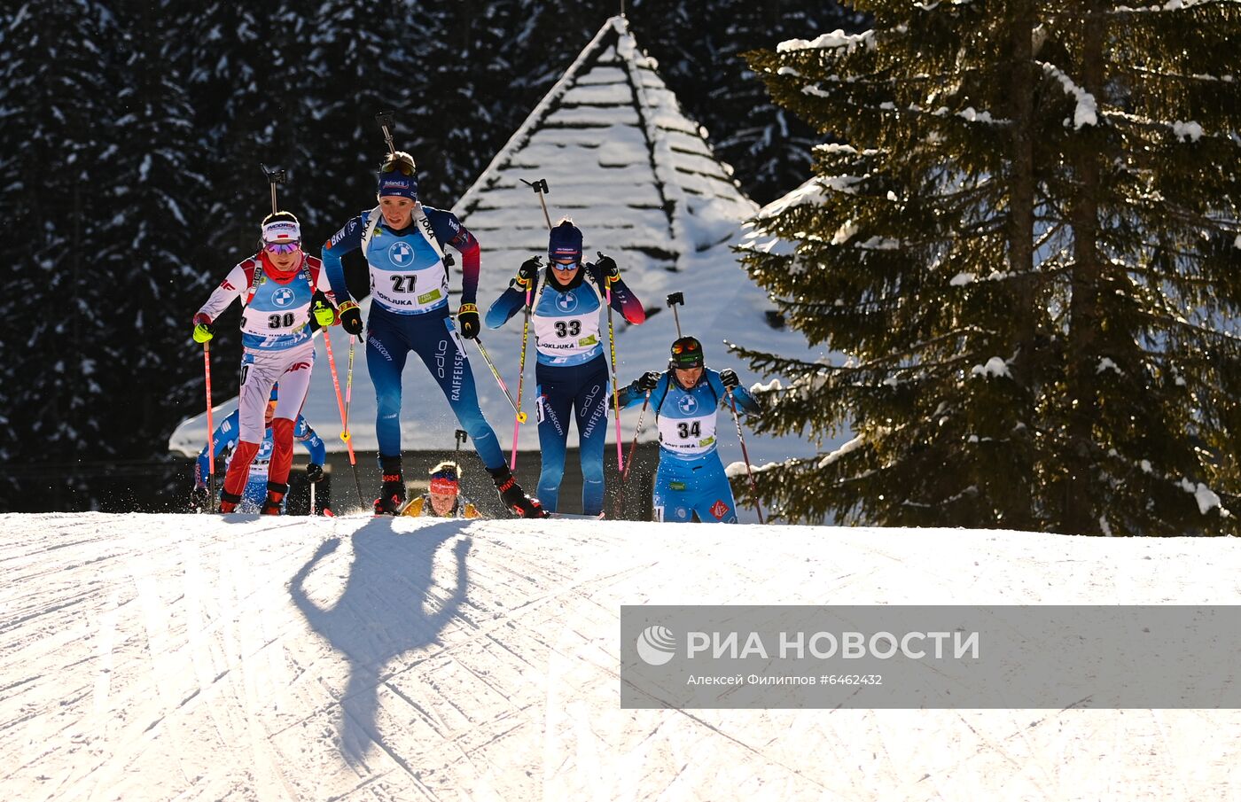 Биатлон. Чемпионат мира. Женщины. Гонка преследования