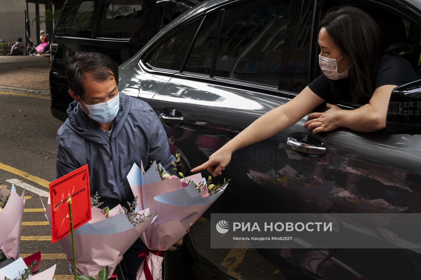 Празднование Дня всех влюбленных в Гонконге