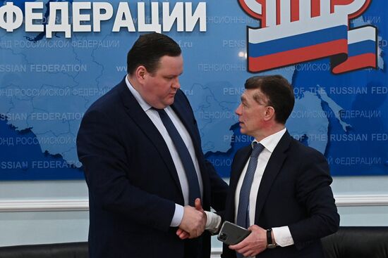 Представление А. Кигима на должность главы ПФР