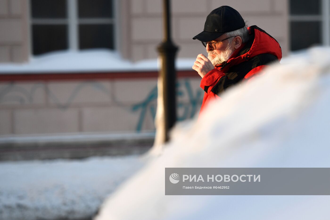 Последствия снегопада в Москве