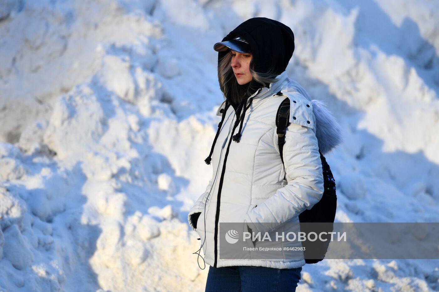 Последствия снегопада в Москве