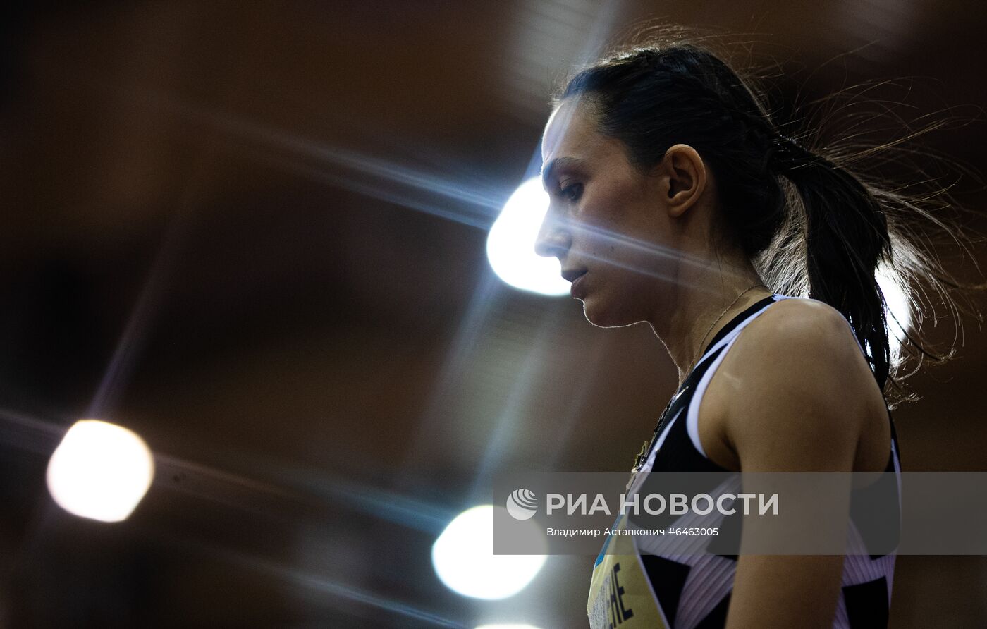 Легкая атлетика. Чемпионат России в помещении. Первый день