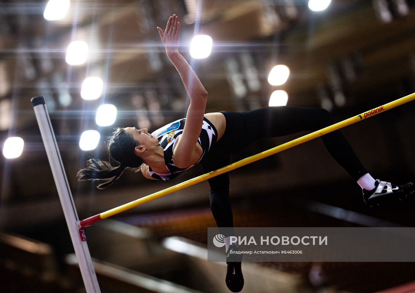 Легкая атлетика. Чемпионат России в помещении. Первый день