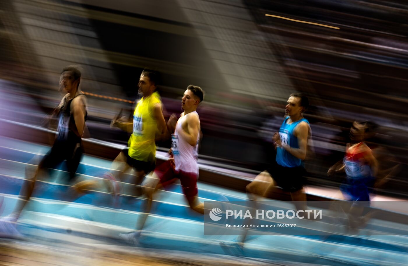 Легкая атлетика. Чемпионат России в помещении. Первый день