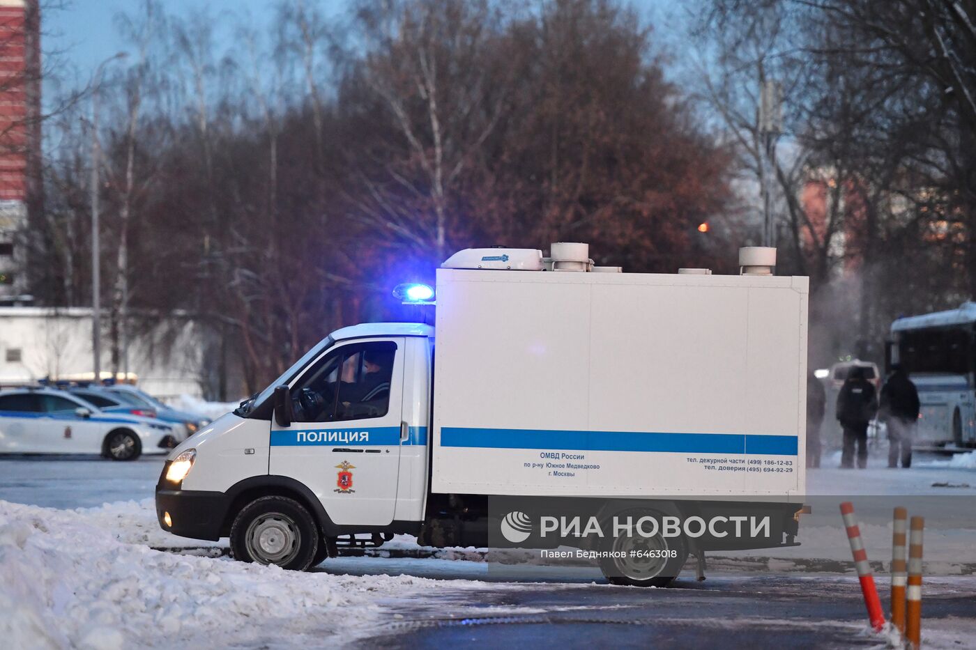 Заседание суда по делу А. Навального, обвиняемого в клевете в отношении ветерана