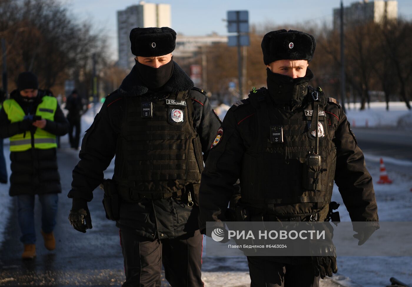 Заседание суда по делу А. Навального, обвиняемого в клевете в отношении ветерана